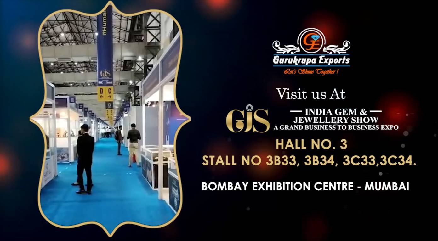 GJS Banner Gurukrupa Export - Diamond Jewellery Manufacturer in India