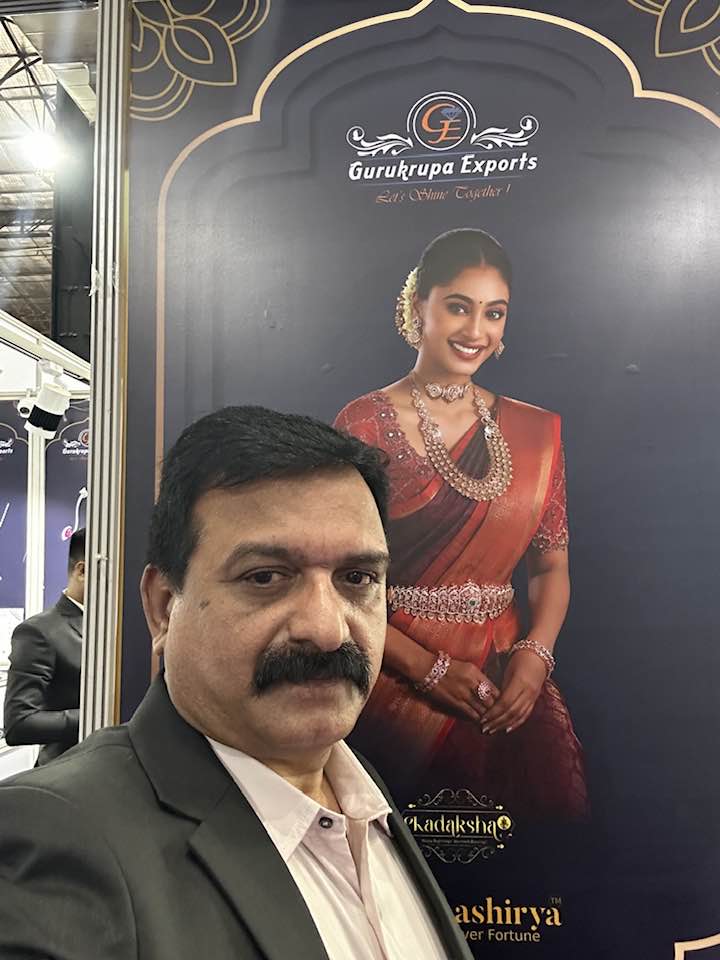 iijs 2023 img1 Gurukrupa Export - Diamond Jewellery Manufacturer in India