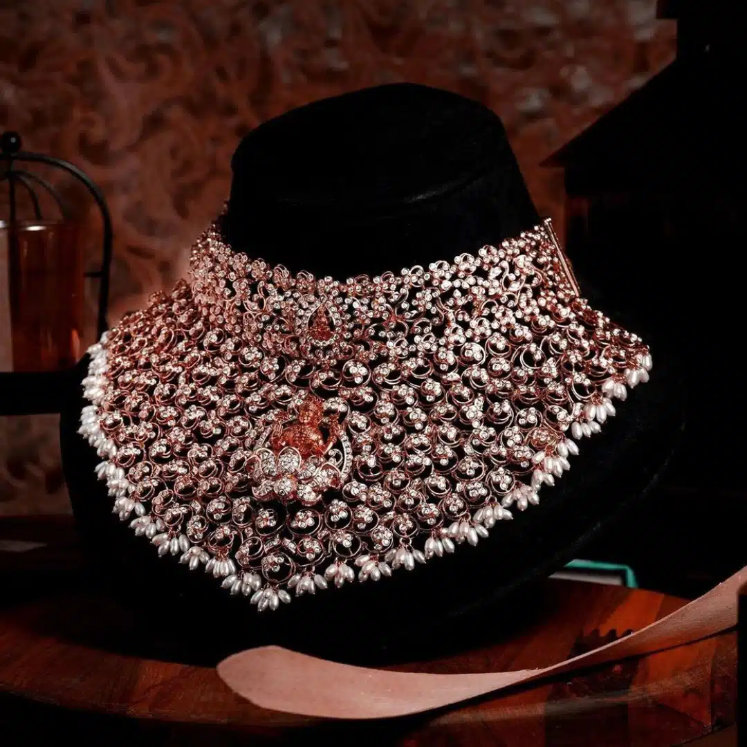 choker Gurukrupa Export - Diamond Jewellery Manufacturer in India