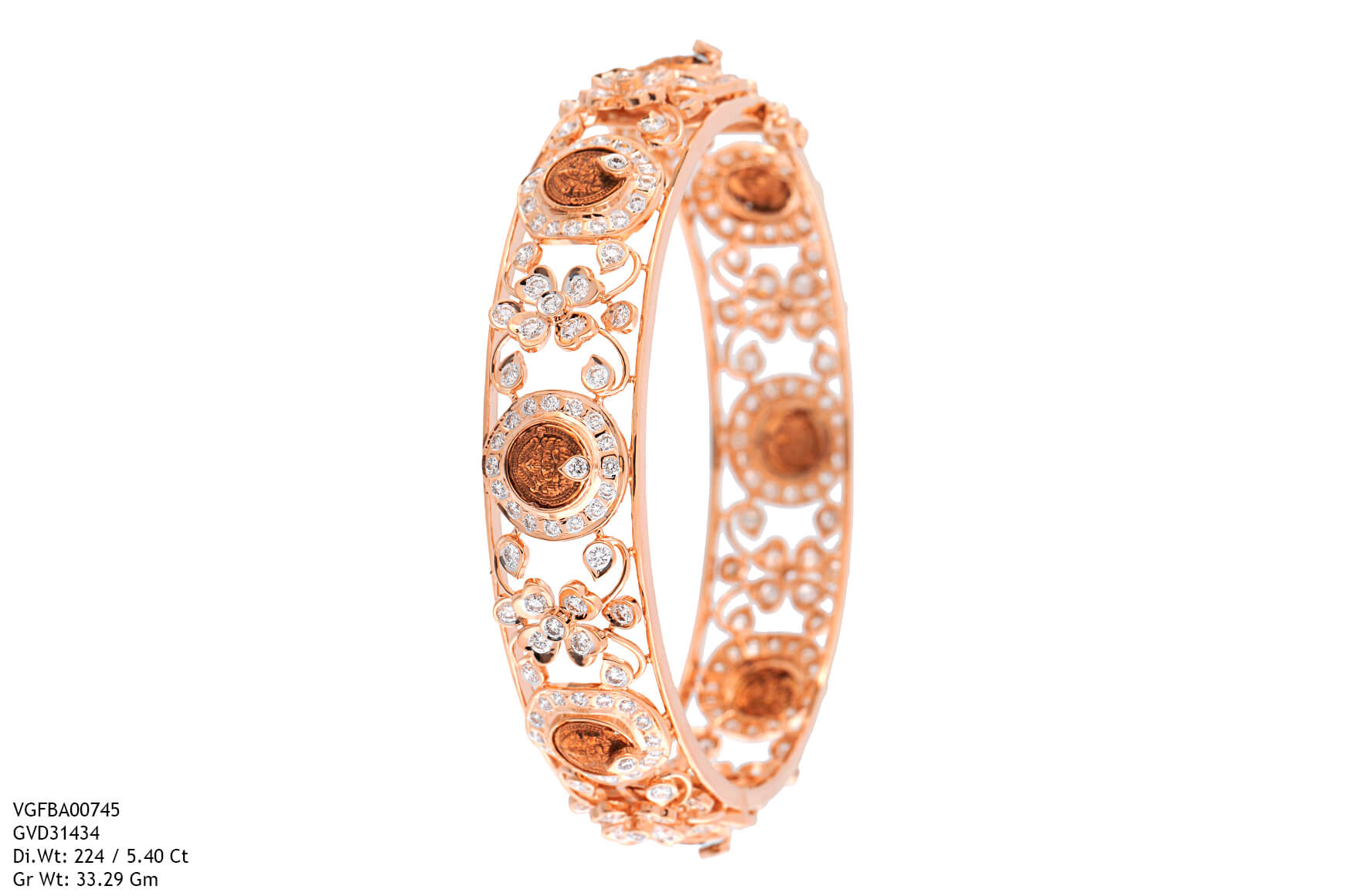 Vasudhara Diamond Bangles