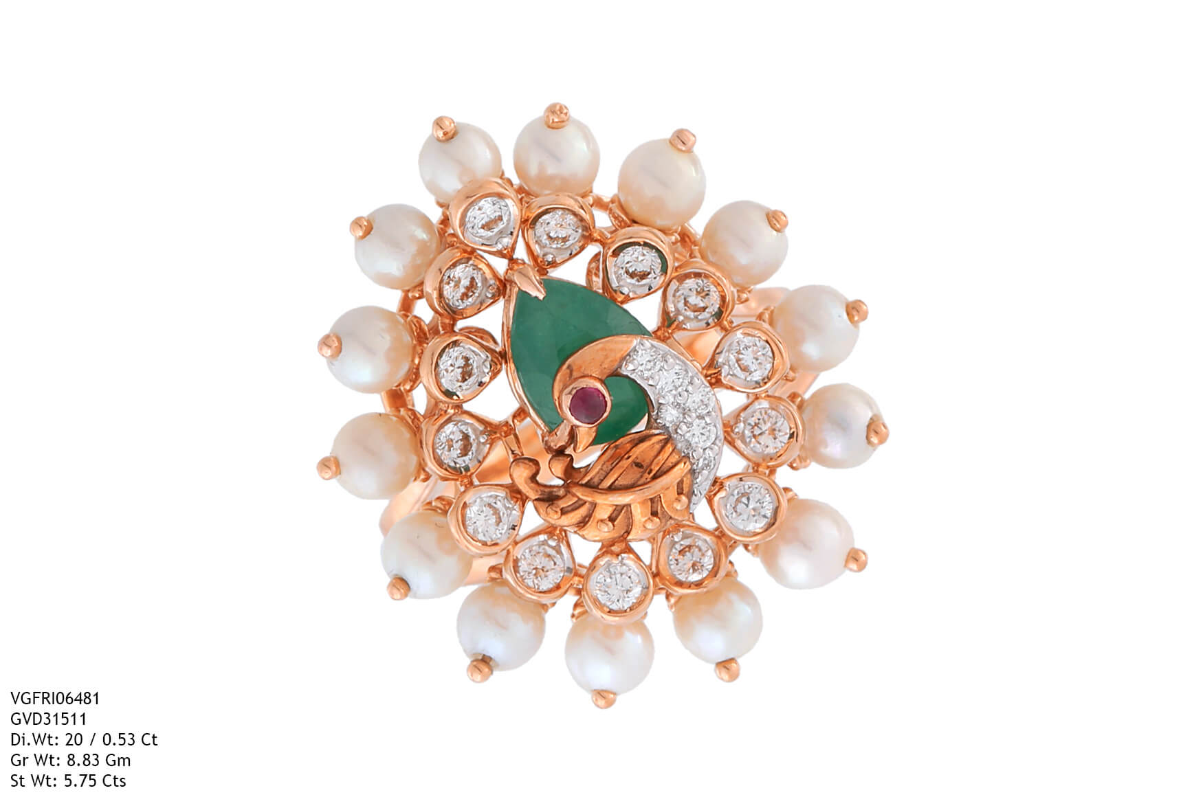 Shyamalika Diamond Ring